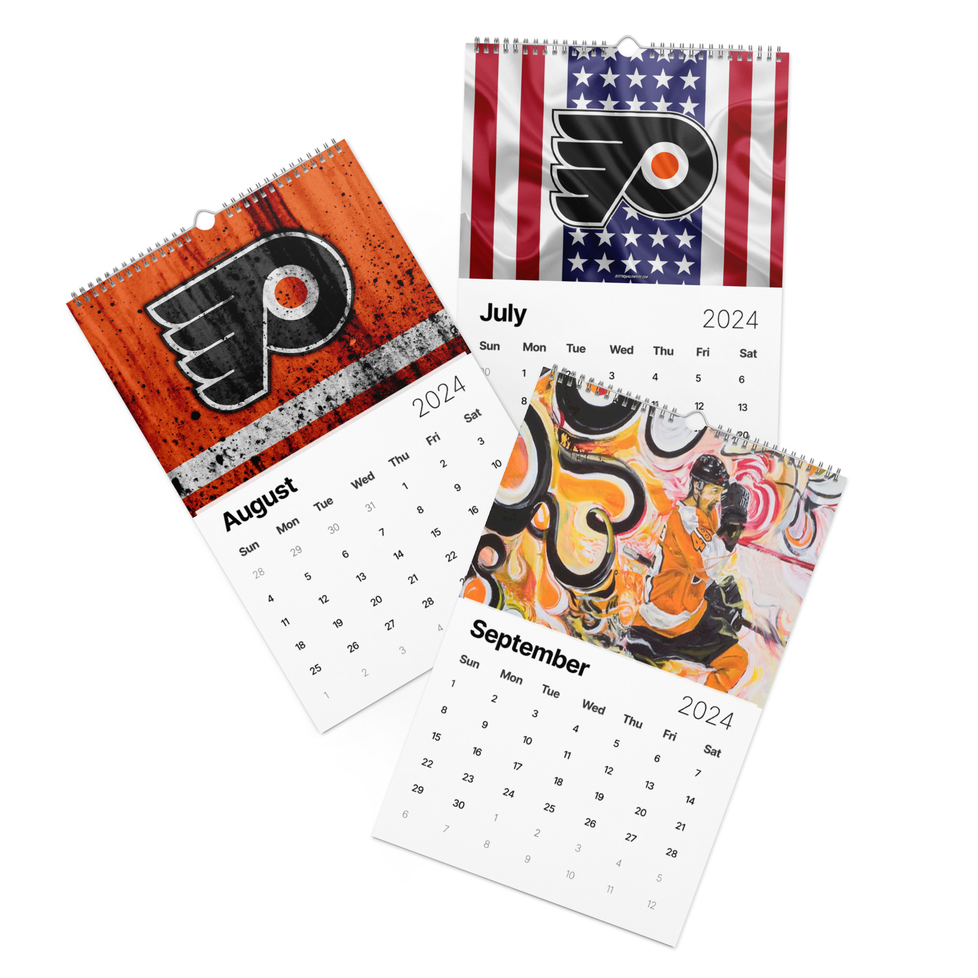 philadelphia Flyers philadelphia Flyers Wall calendar (2024) Gritty