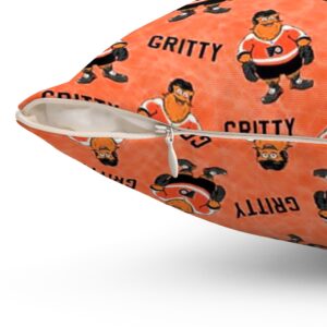 Nhl philadelphia Flyers Mascot orange Complete Pillows