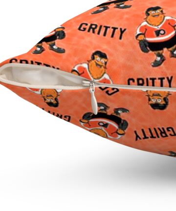 Nhl philadelphia Flyers Mascot orange Complete Pillows