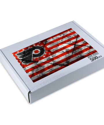 philadelphia Flyers Puzzle Flag