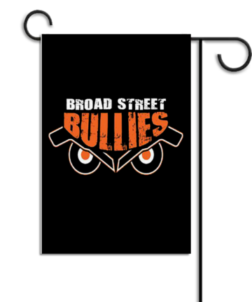 Philadelphia Flyer broad street bullies Double Side Garden Flag 12" x 18"