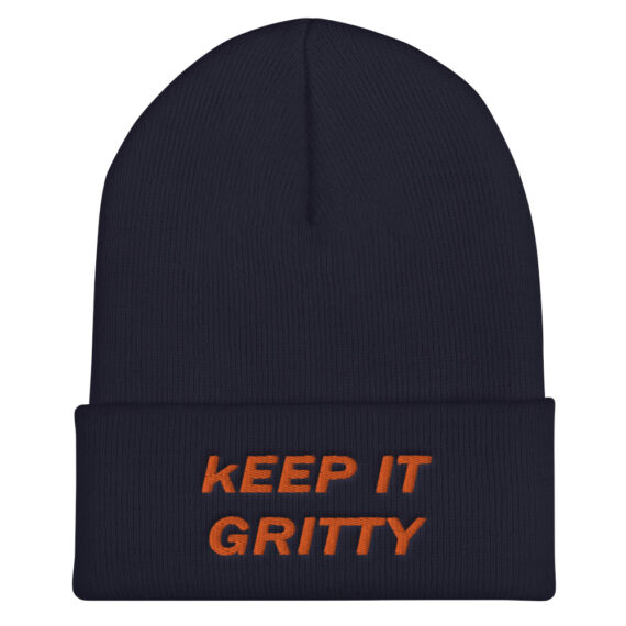 philadelphia -Flyers-Mascot-Gritty-cuffed-beanie-navy-front