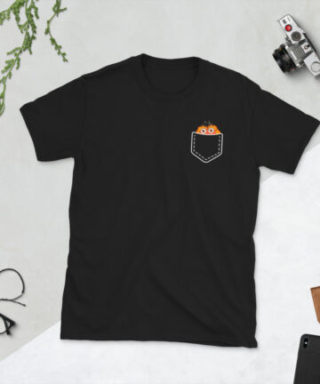 Gritty in pocket philadelphia Flyers Unisex Black Adult T-Shirt