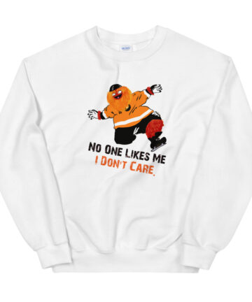 Philadelphia Flyers Sweatshirt Gritty Mascot Men Clothing