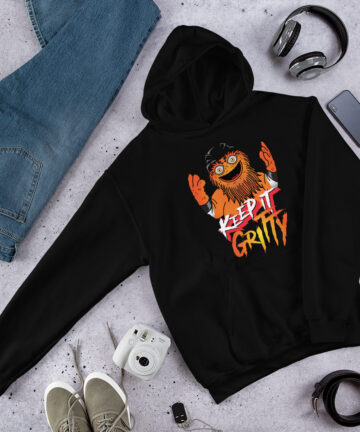 philadelphia Flyers Black Hoodie Keep it Gritty Men Hoodies Flyers Fans