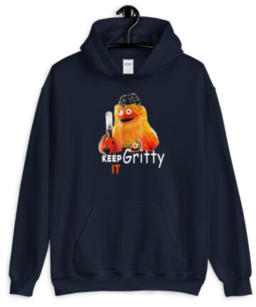 philadelphia Flyers Hoodie keep it Gritty Mens kids youth Gritty navy Hoodie