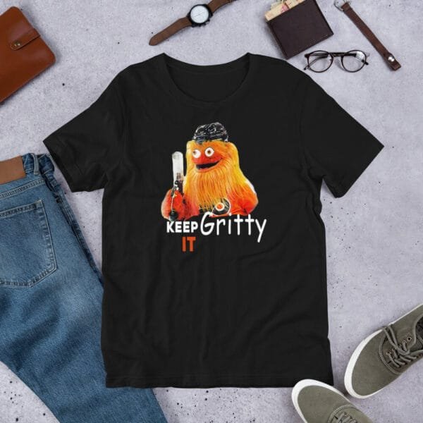 Keep it Gritty philadelphia Flyers Black shirt