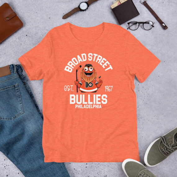 Philadelphia Flyers Mascot Gritty Youth Size Medium Short Sleeve T-Shirt A1  4651