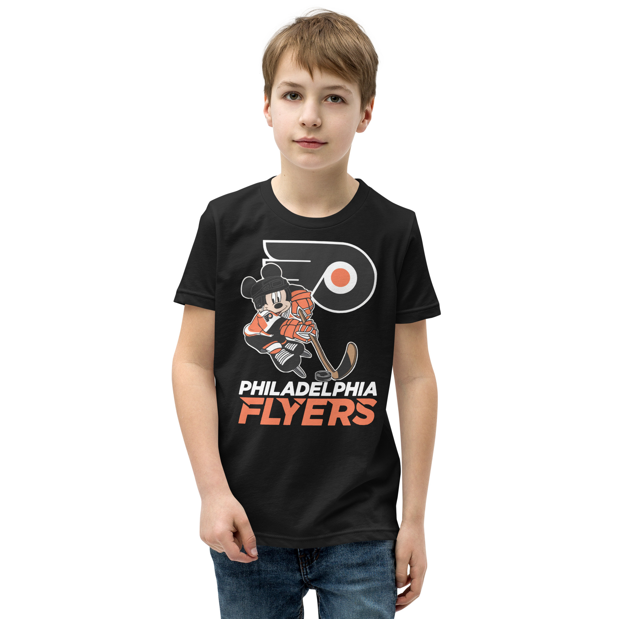  NHL Philadelphia Flyers Short Sleeve Tee (Malange Rust, Small)  : Sports Fan T Shirts : Sports & Outdoors