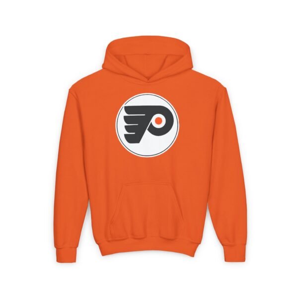 "Philadelphia Flyers Fear the Orange black hoodie – perfect for Flyers hockey supporters."