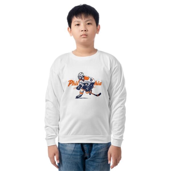 Youth Sweatshirt Gildan 18000B (Made in US) / XS / White